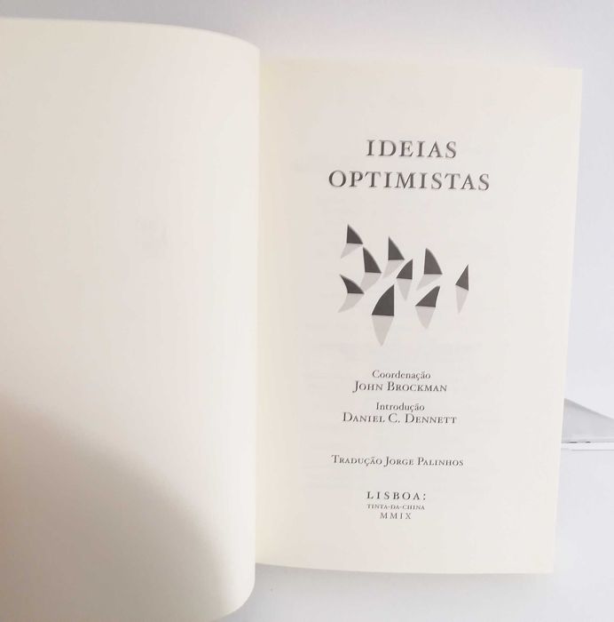 Livro - Ideias Optimistas (Coordenação de John Brockman)