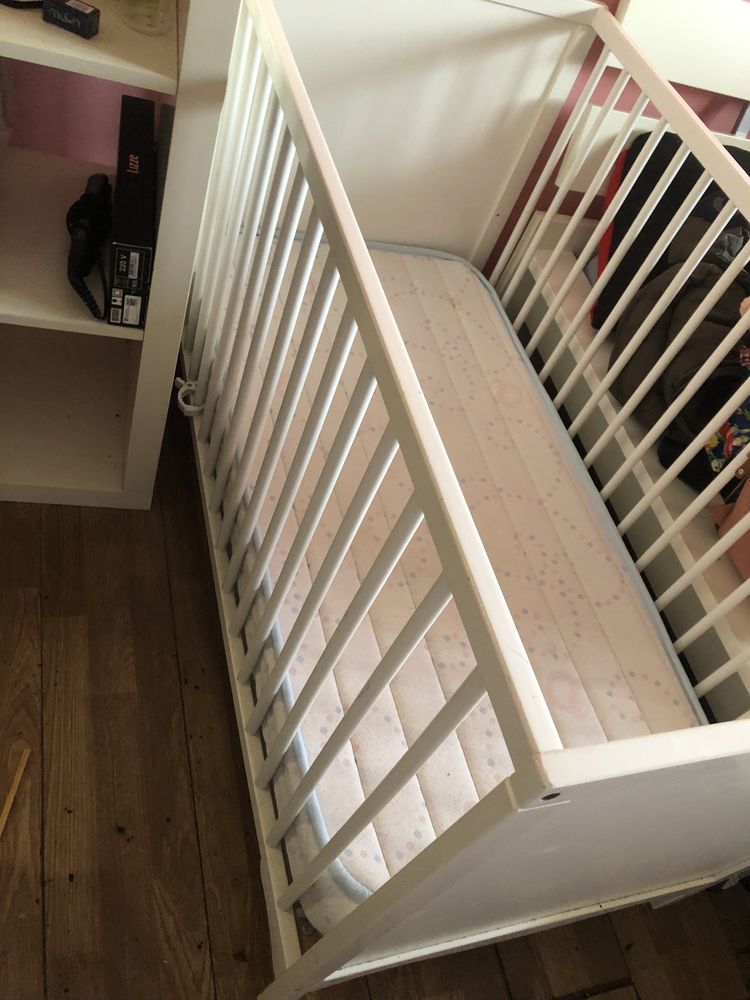 Berço para bebe com colchao