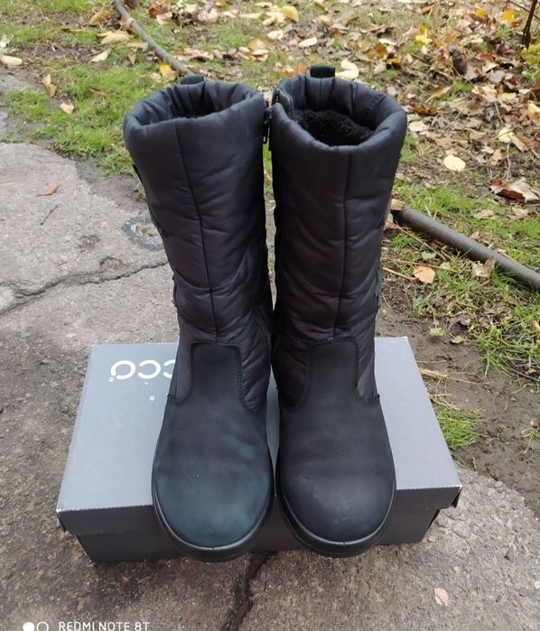 Ecco 36 сапоги на дівчинку зимові чоботи черевики ботинки взуття ессо