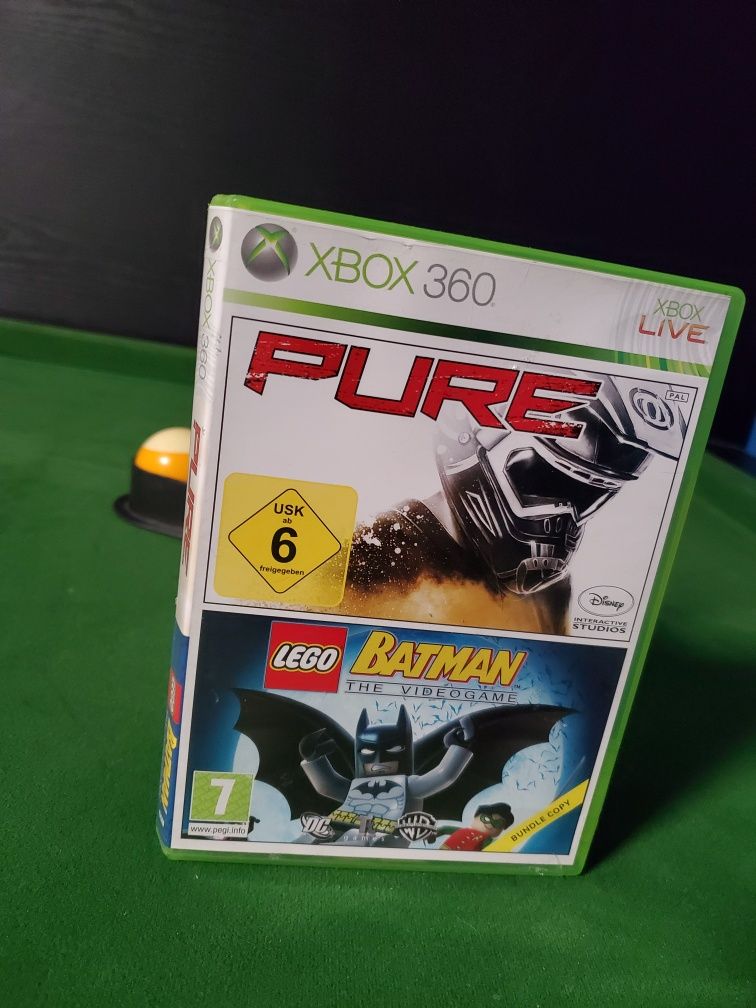 Lego Batman oraz Wyścigi motocyklowe Pure xbox 360