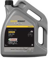 Моторна олива, Renault Castrol GTX RN-SPEC 5W-30, 5л 77 11 943 687