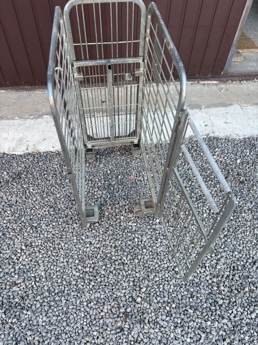 Wózek kontenerowy transportowy