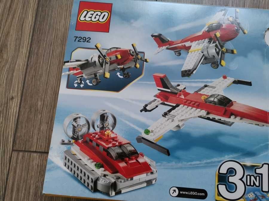 Lego Creator 7292 samoloty 3w1 kompletne