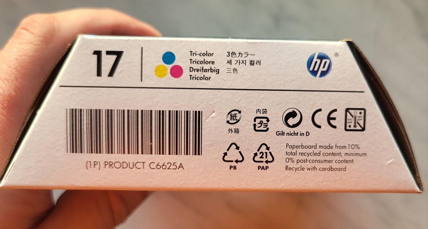Картридж для принтерів HP 17 c6625a
