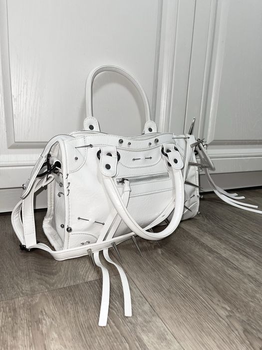 Сумка opium punk, кастомная сумка, сумка с пирсингом, city bag type