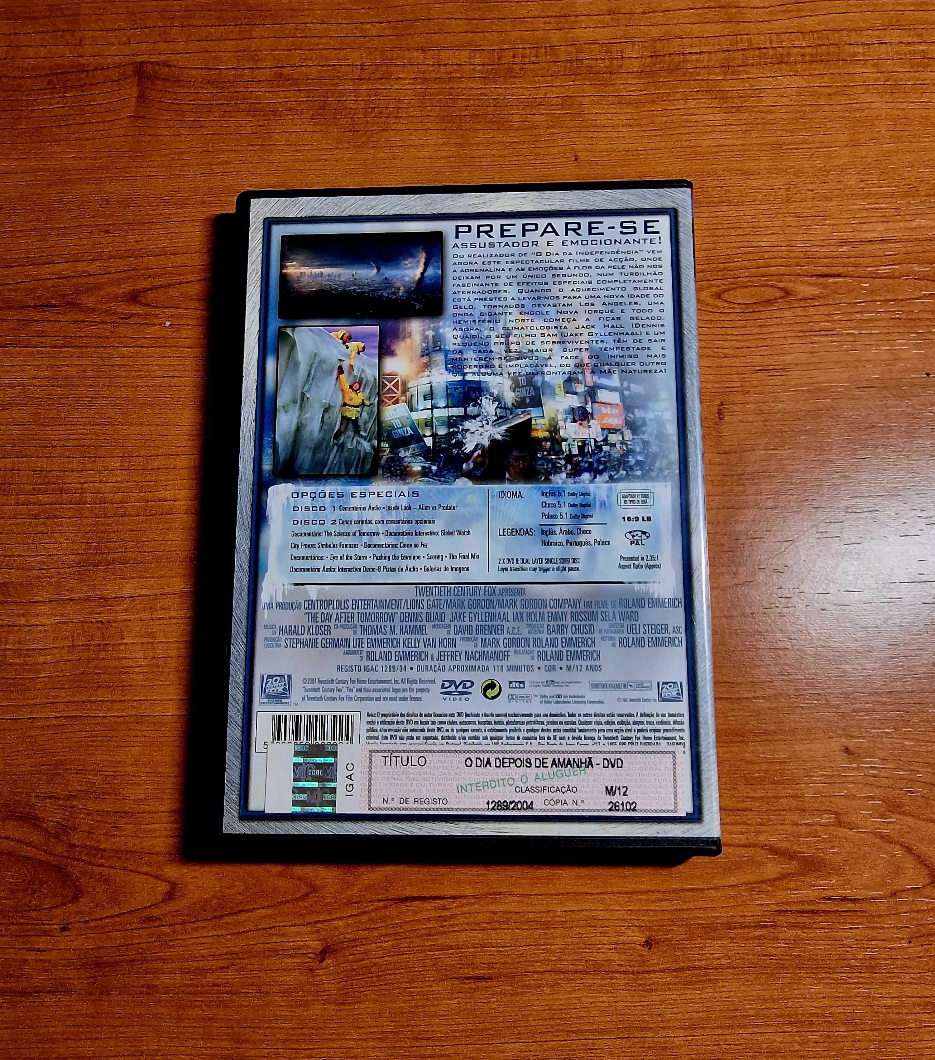 O DIA DEPOIS DE AMANHÃ (Roland Emmerich) Edição Especial 2dvds