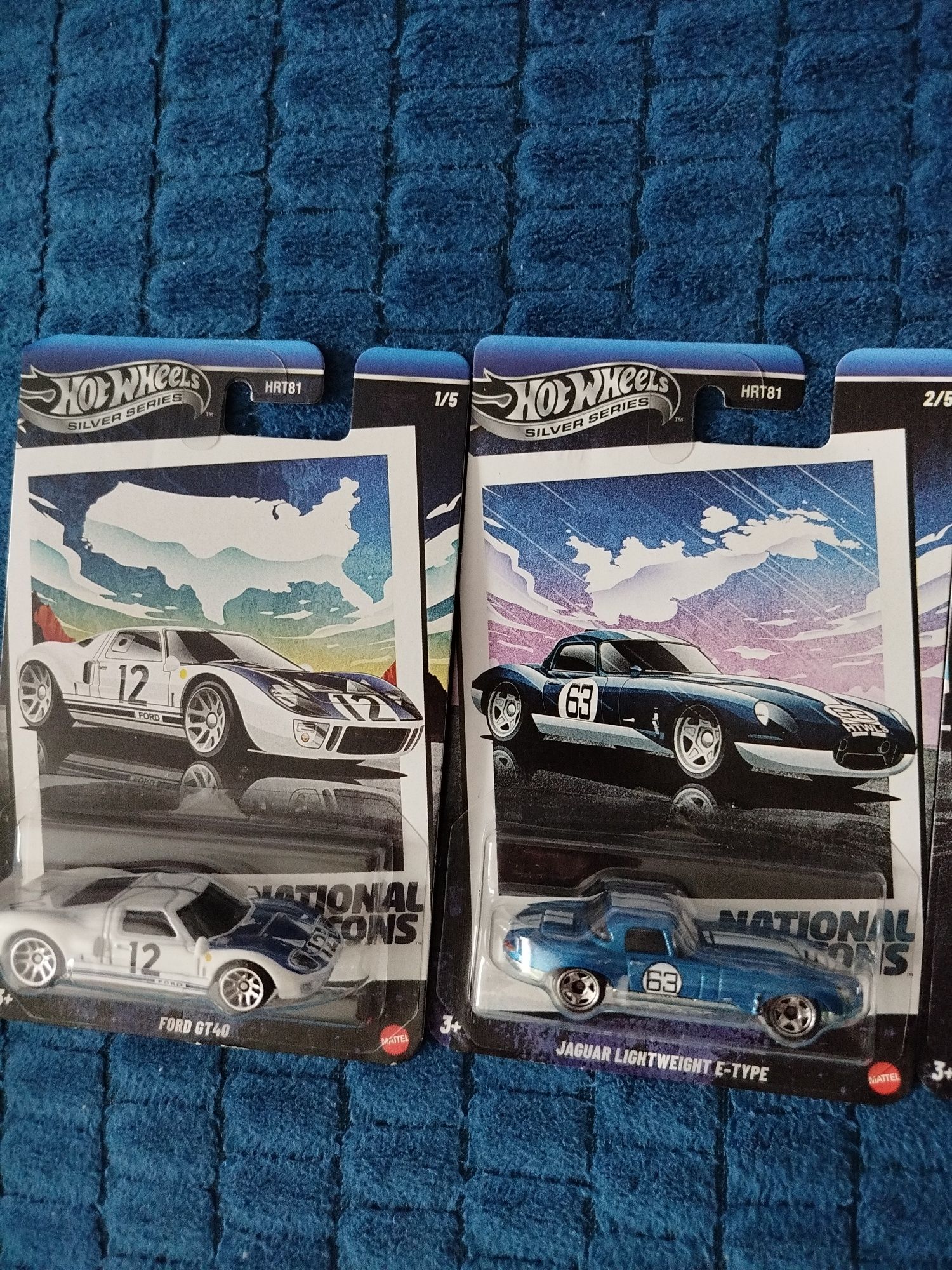 Hot wheels Silver Series 5 autek Ford, Jaguar, Fiat, Nissan, Porsche