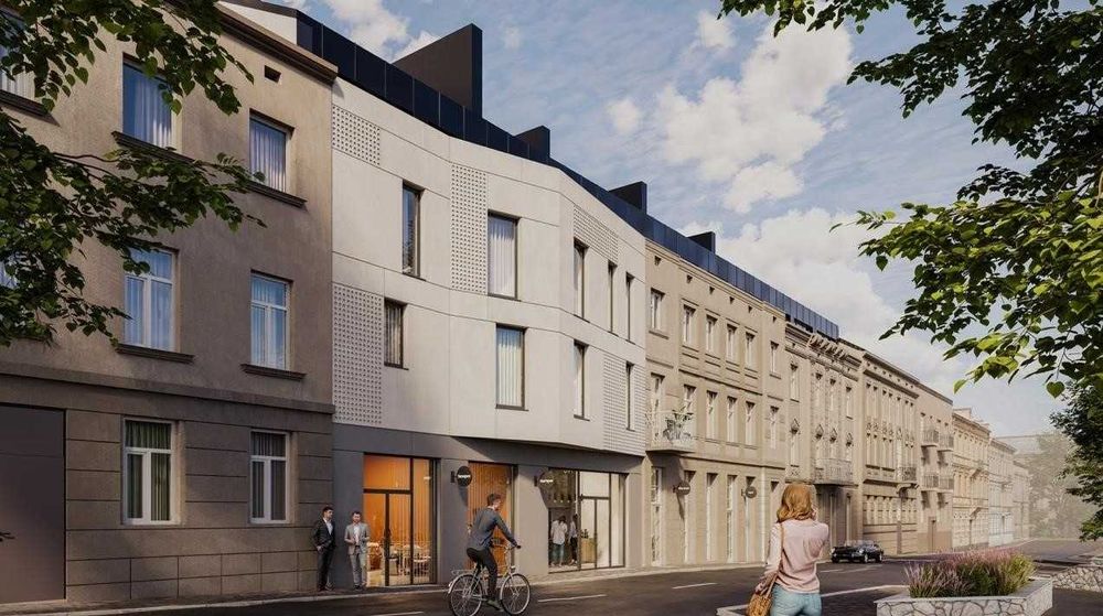 Квартира 51 м² з балконом і кухнею 23 м² — ЖК Harry