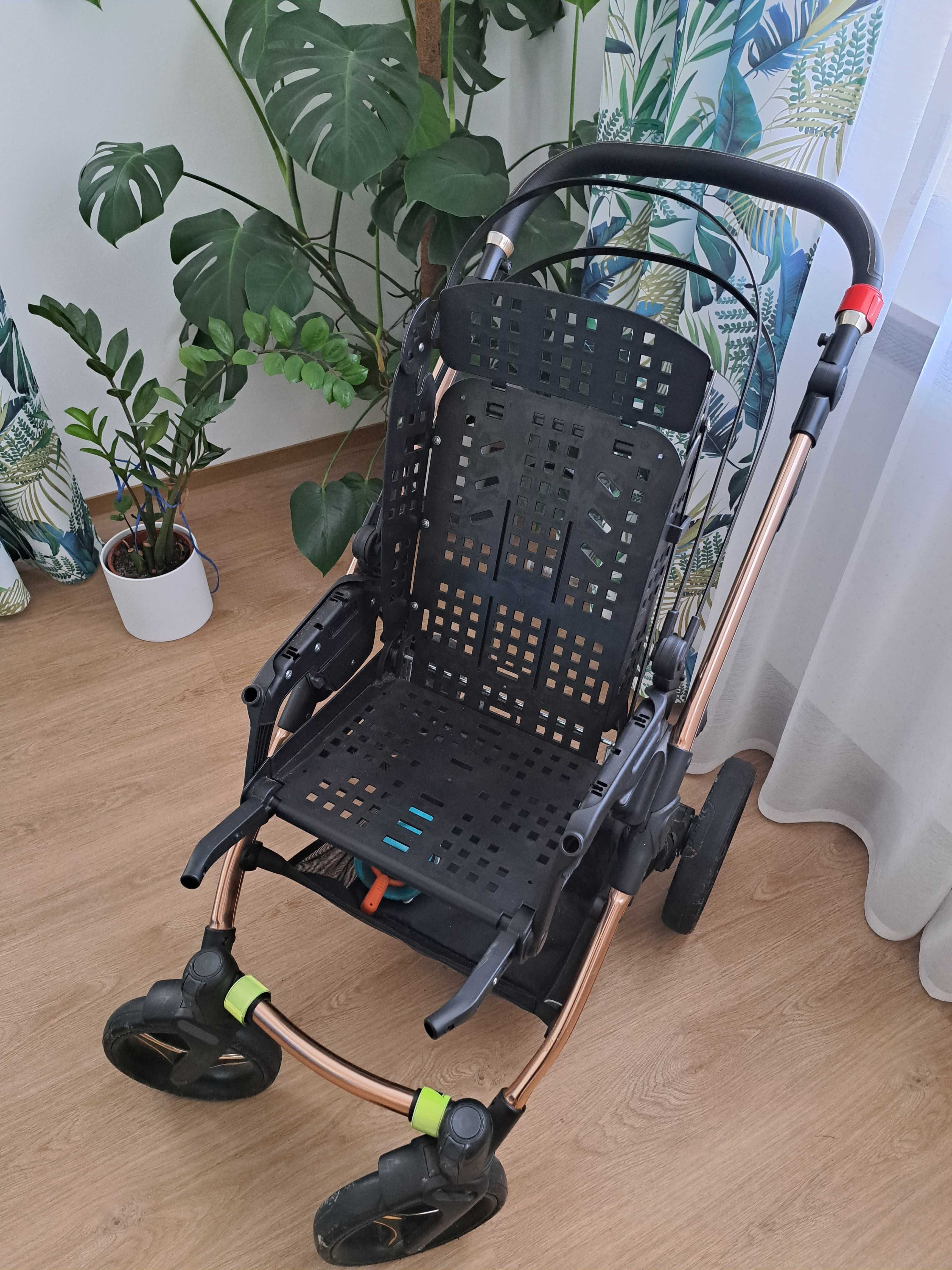 Bebetto Pascal Premium Class Stella 05 wózek 2w1 z wyposażeniem