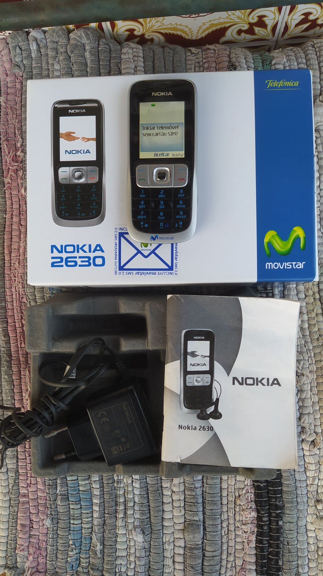 Nokia C3-00, 5310, X2-00, E51, 2630 e 1661 em caixa