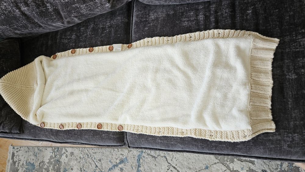 Конверт демисезонный вязаный Nipperland