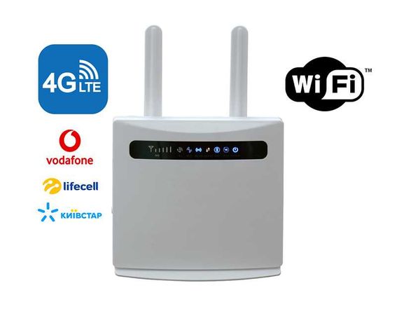 Модем 4G / 3G LTE роутер Wi-Fi Huawei B593>Мощный прием> Гарантия>ZLT