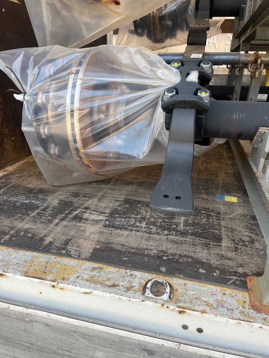 Oś marki krone do naczepy/przyczepy