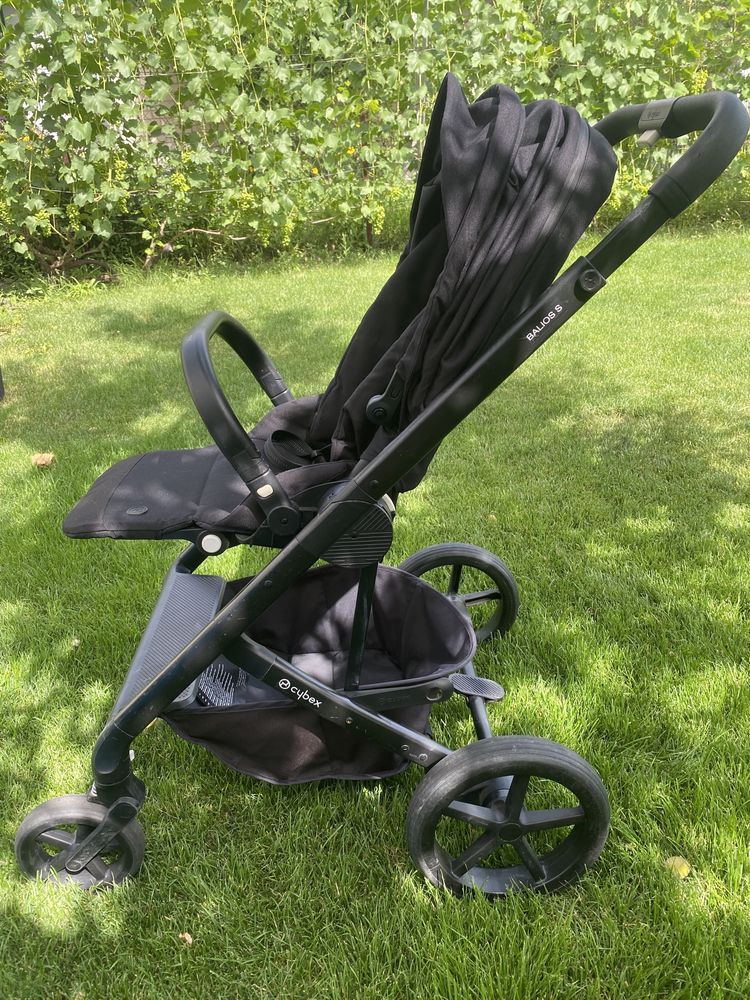 Cybex balios s lux коляска прогулка
