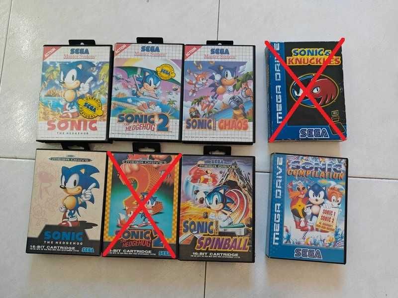 Bundles Jogos Sonic!