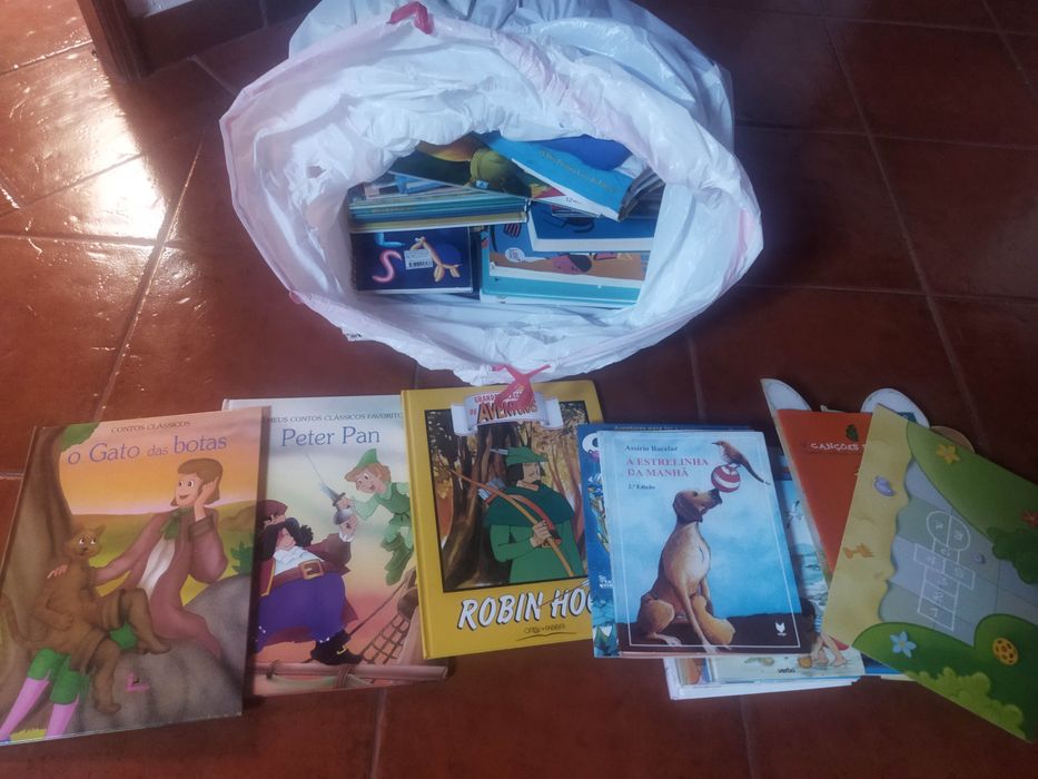 Sacos brinquedos,peluches,bonecos,livros roupas infantis bebe crianças