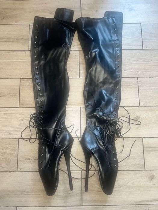 75/ OD RĘKI 46 Trans Crossrdress szpilki baletki ballet shoes 36-46