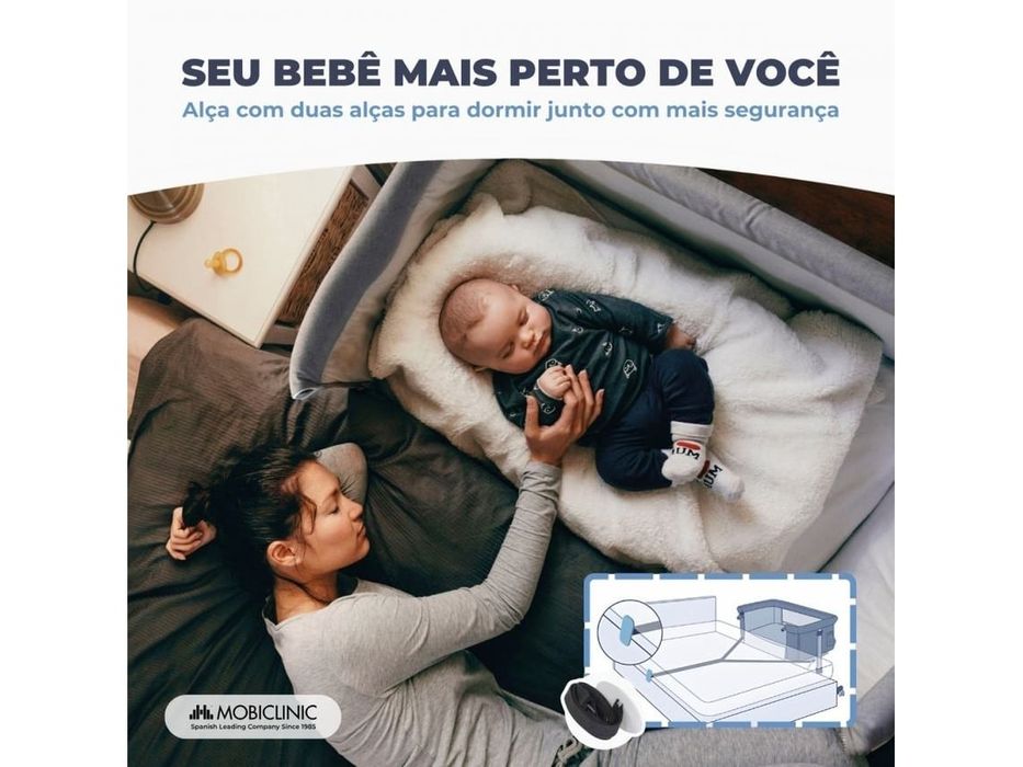 Berço (next to me) MOBICLINIC Moon co-sleeping