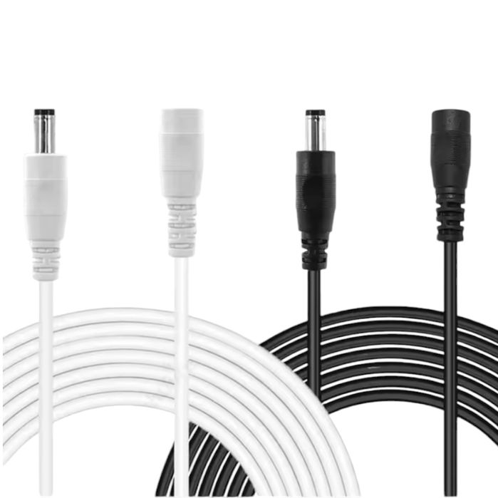 Кабель подовжувач DC гніздо/штекер 5.5х2.1 мм