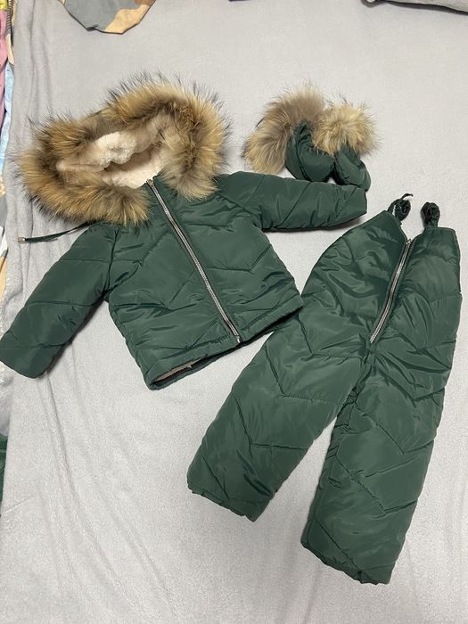 Зимовий костюм двійка (є конверт додатково для маленьких діток) р 0-92