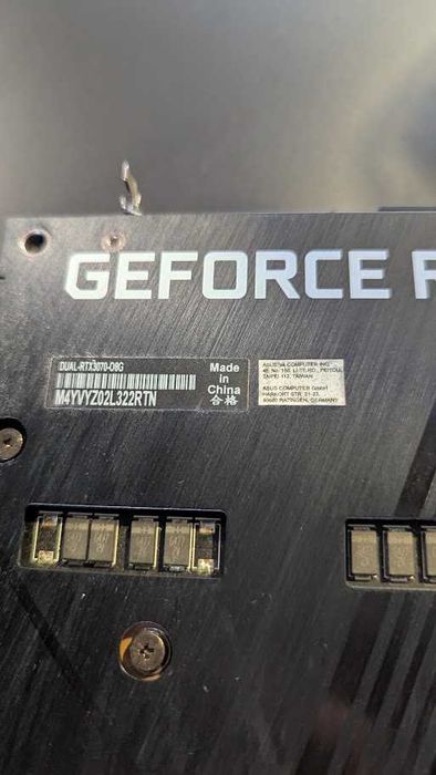 Asus Dual GeForce RTX 3070 8GB