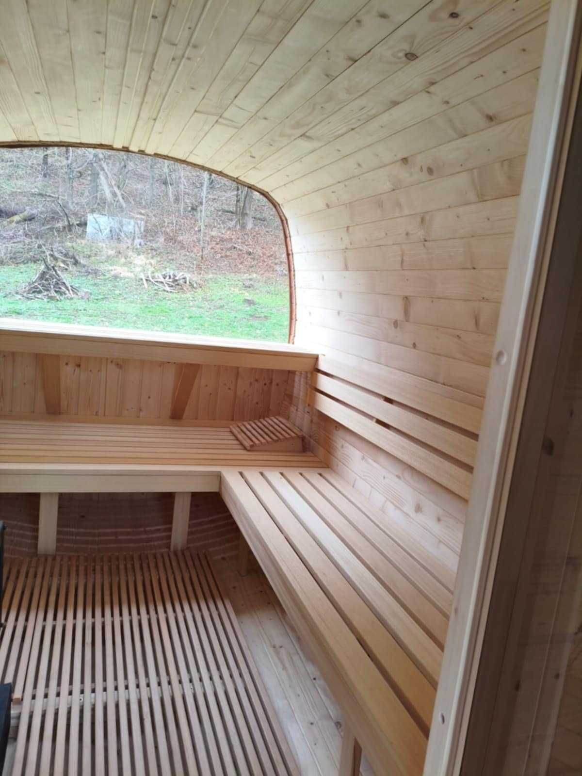 Sauna ogrodowa MODERN