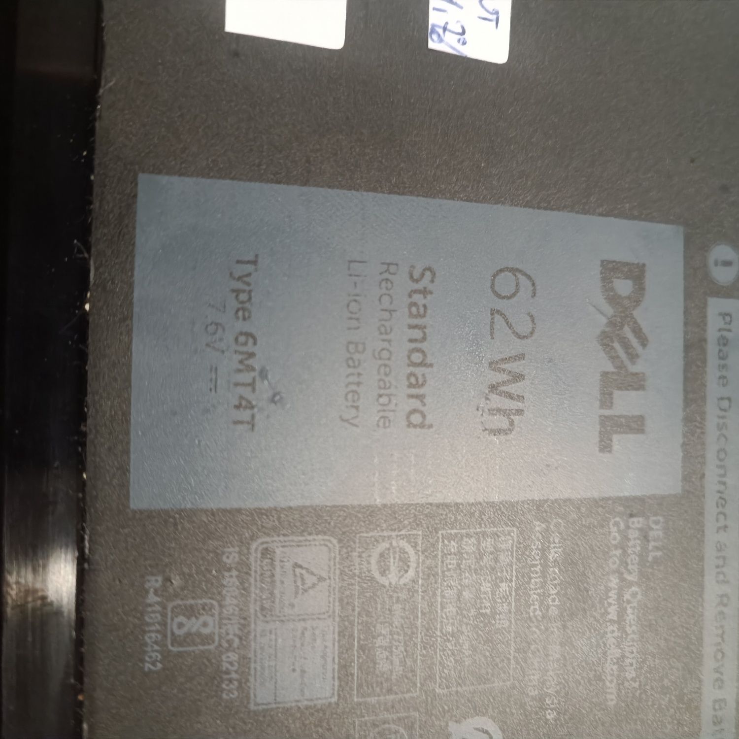Oryginalna Bateria DELL 6MT4T sprawna (2)