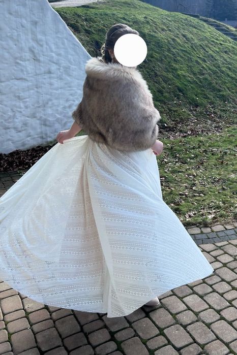 Suknia ślubna suknie boho model porto 74