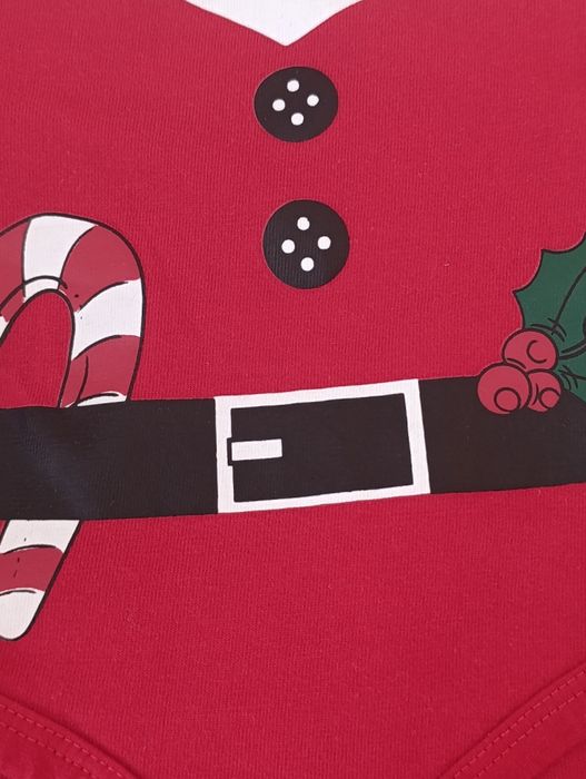 Новорічні боді на довгий рукав