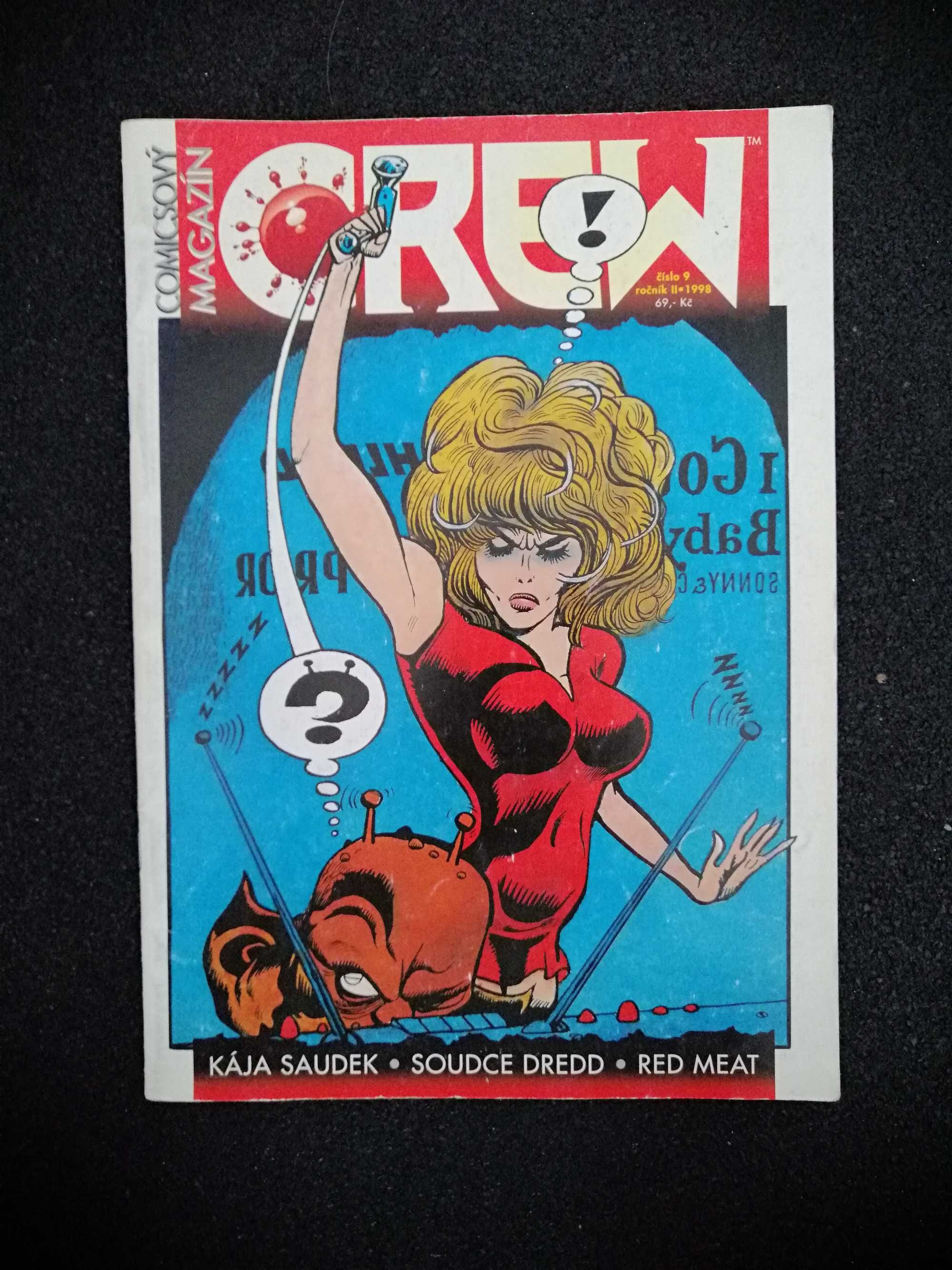 Komiks CREW Judge Dredd Slaine itp.