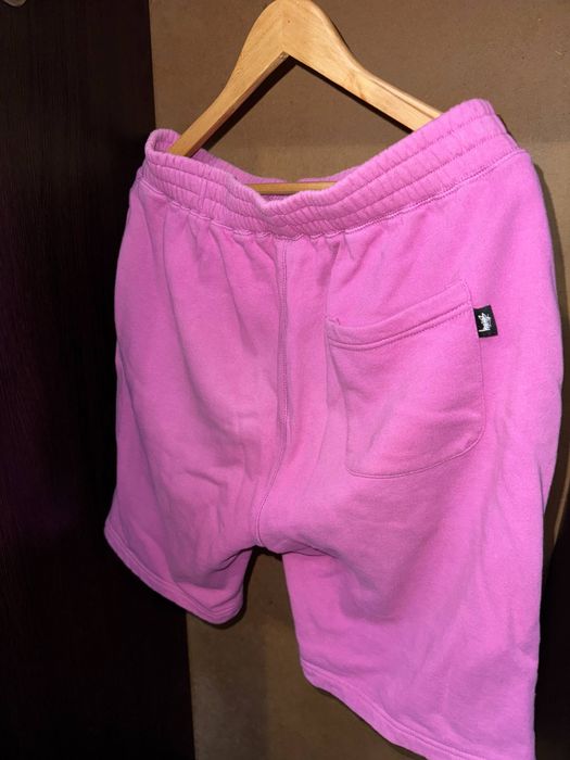 stussy шорти рожеві