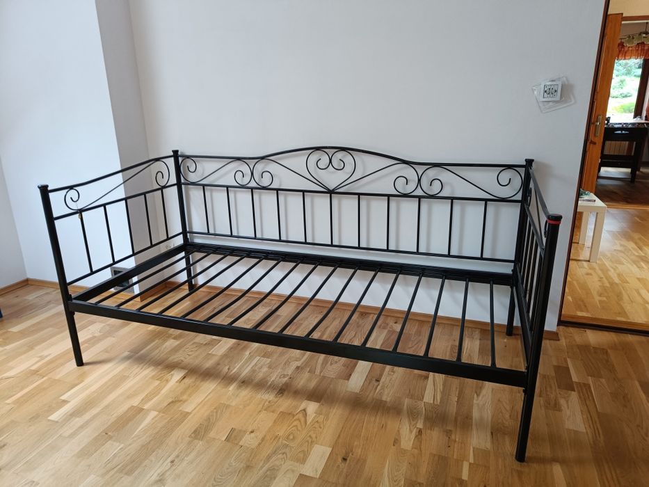 Łóżko metalowe młodzieżowe, bez materaca