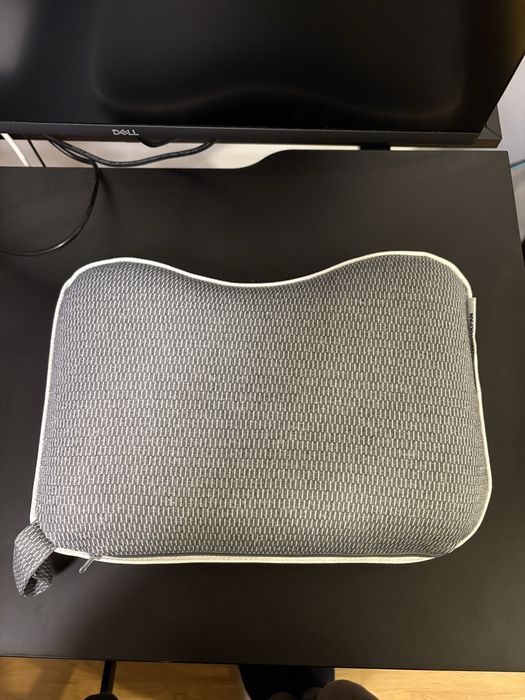 IKEA DVARGTULPAN Poduszka podróżna szary 30x40 cm