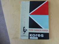 Kalka Kores Type Carbon Paper Made by Kores (india) Limited PRL 22 szt