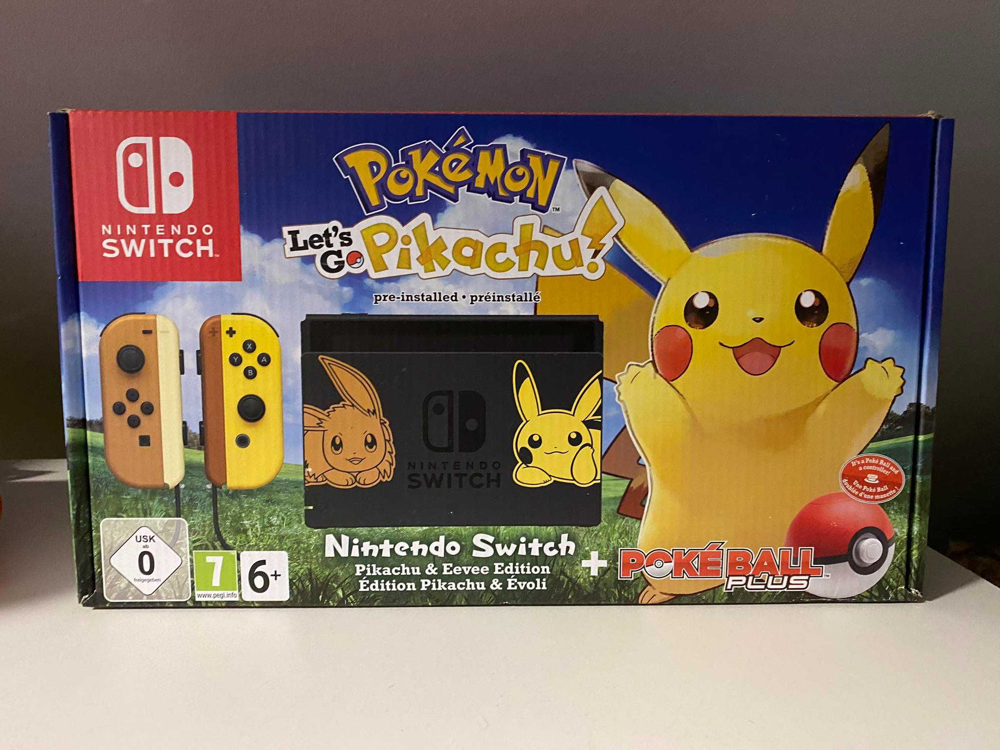 Konsola Nintendo Switch edycja Let's go pikachu