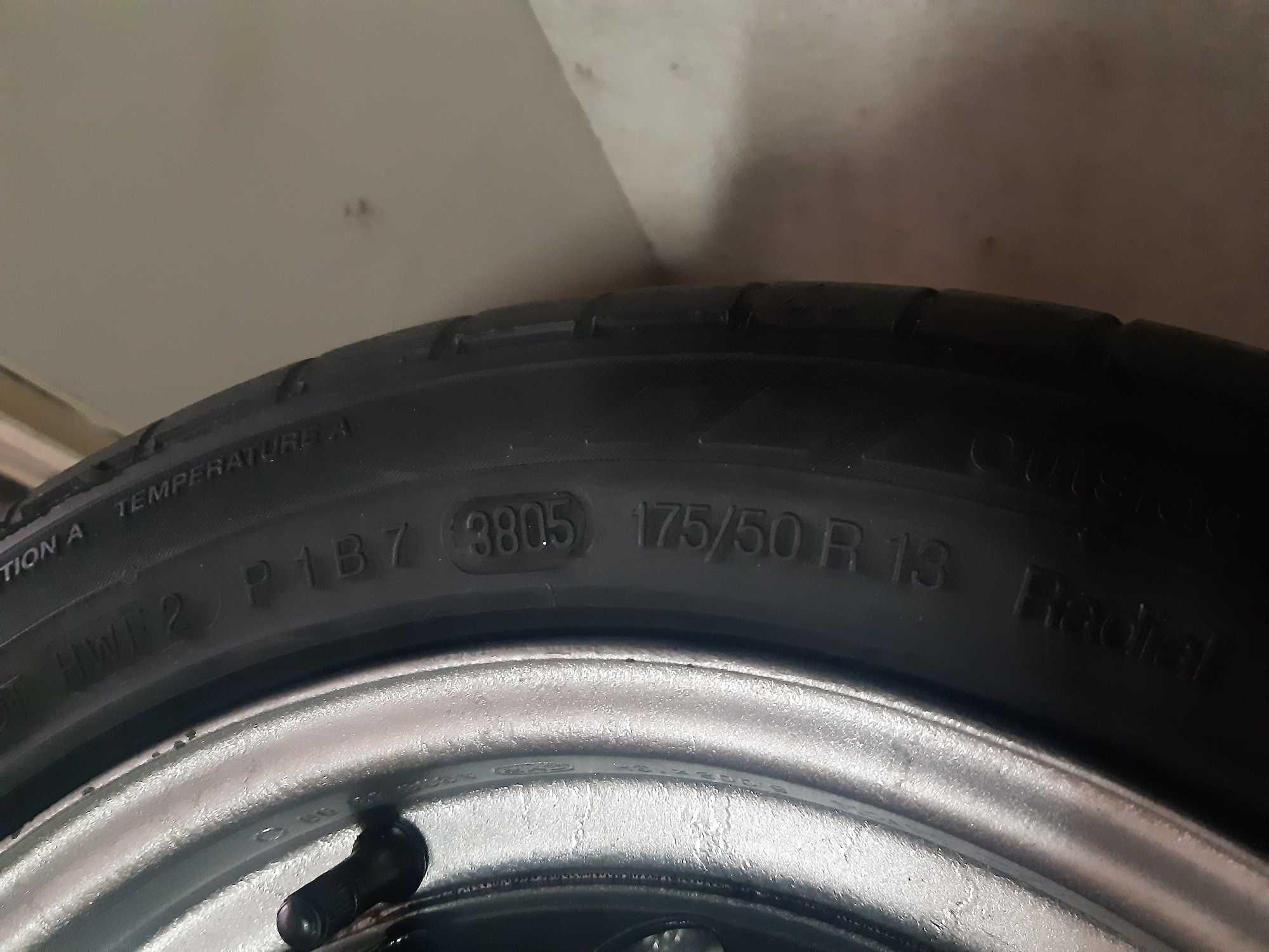 Koła Fiat 126p 125p Seicento LADA 175/50R13 Felga 5" YOKOHAMA 4x98