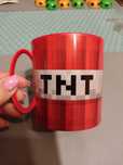 Kubek Minecraft TnT plastikowy nowy