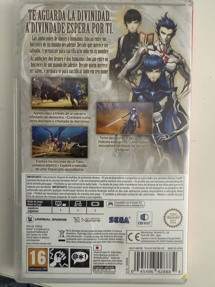 Shin megami tensei V switch