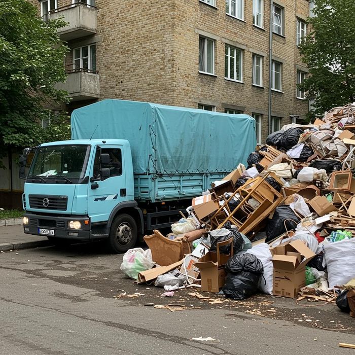 Вывоз строймусора мебели и хлама в Николаеве Вывезти мусор из квартиры