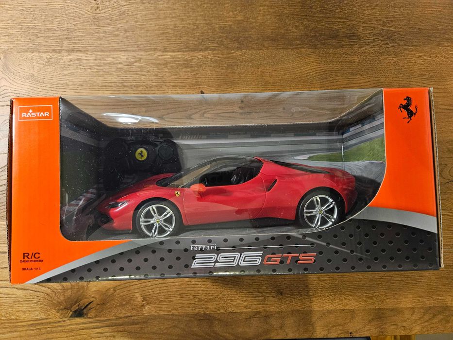 Zdalnie sterowany samochód RASTAR 1:16 Ferrari 296 GTS