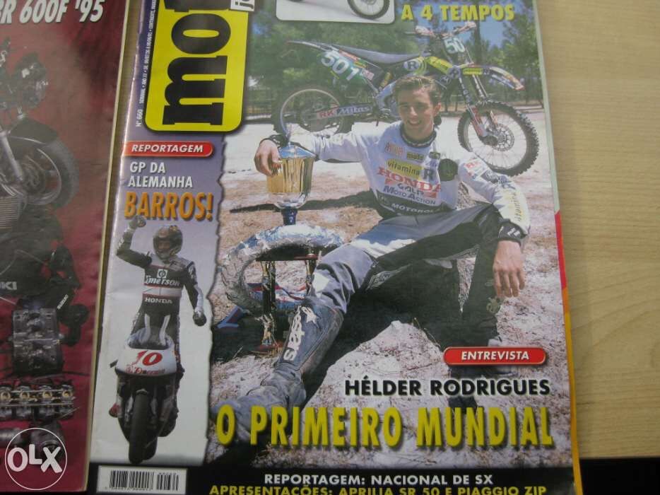 Dezenas Revistas Motojornal vintage