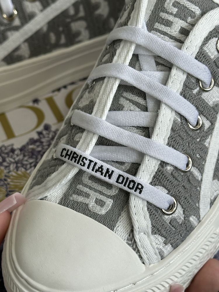 Кеди Christian Dior  сірі жіночі 37,38,39