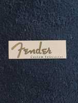 Naklejki na gryf Fender Telecaster Custom decals kalkomanie