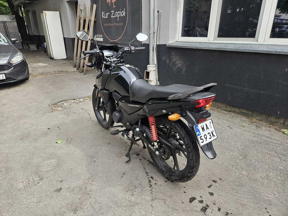 Honda CB125F, CBF125, rocznik 2024, kat. B 125cc