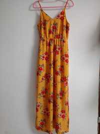 H&M długa sukienka na wiosne lato stan idealny roz 38