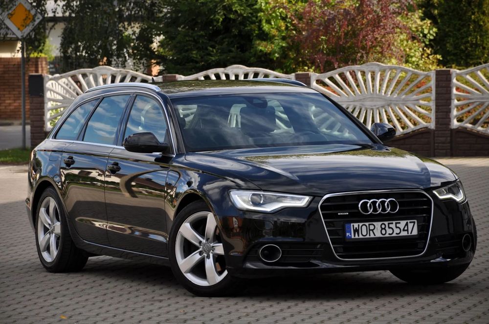 Audi A6 Avant Quattro, Led, bixenon, radar, serwisowany do końca, bezwypadkowy
