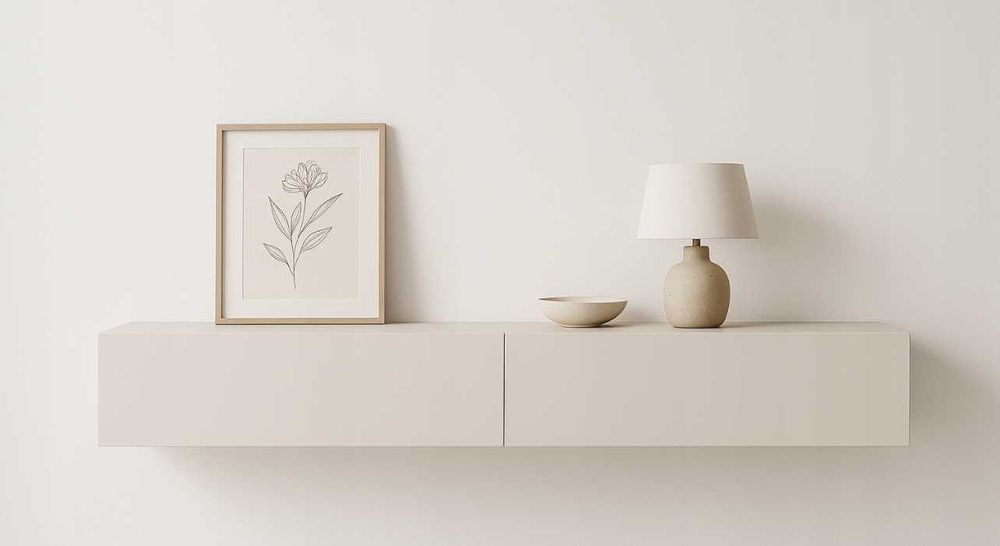 Szafka RTV Styl Nowoczesny Kaszmir, wisząca 160 cm Szafka Złożona