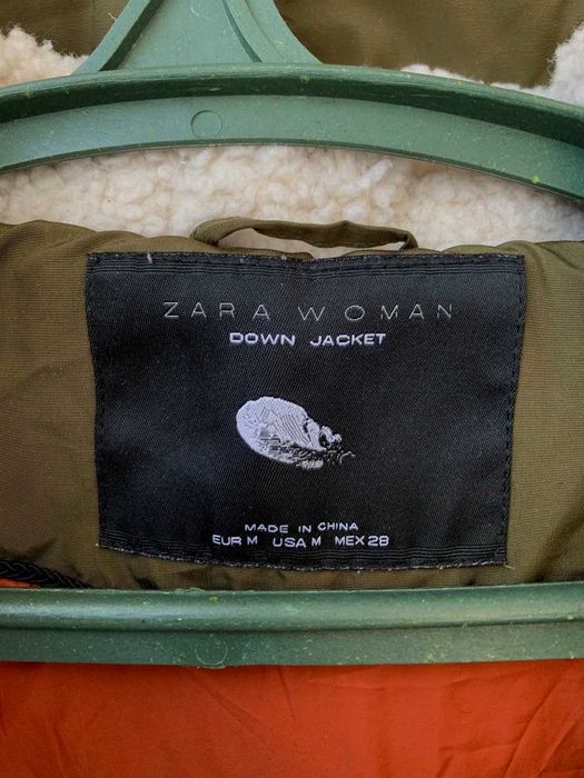 Куртка теплая на зиму ZARA