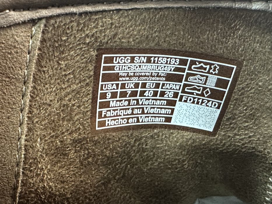 Черевики UGG  CityFunc  ultra mini ( РОЗМІР 40 )