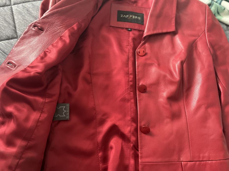 Кожаный пиджак